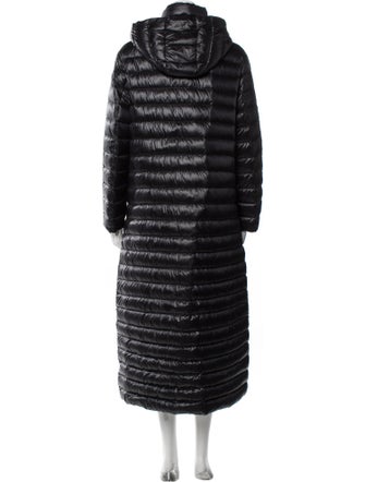 Moncler Down Faux Fur Coat