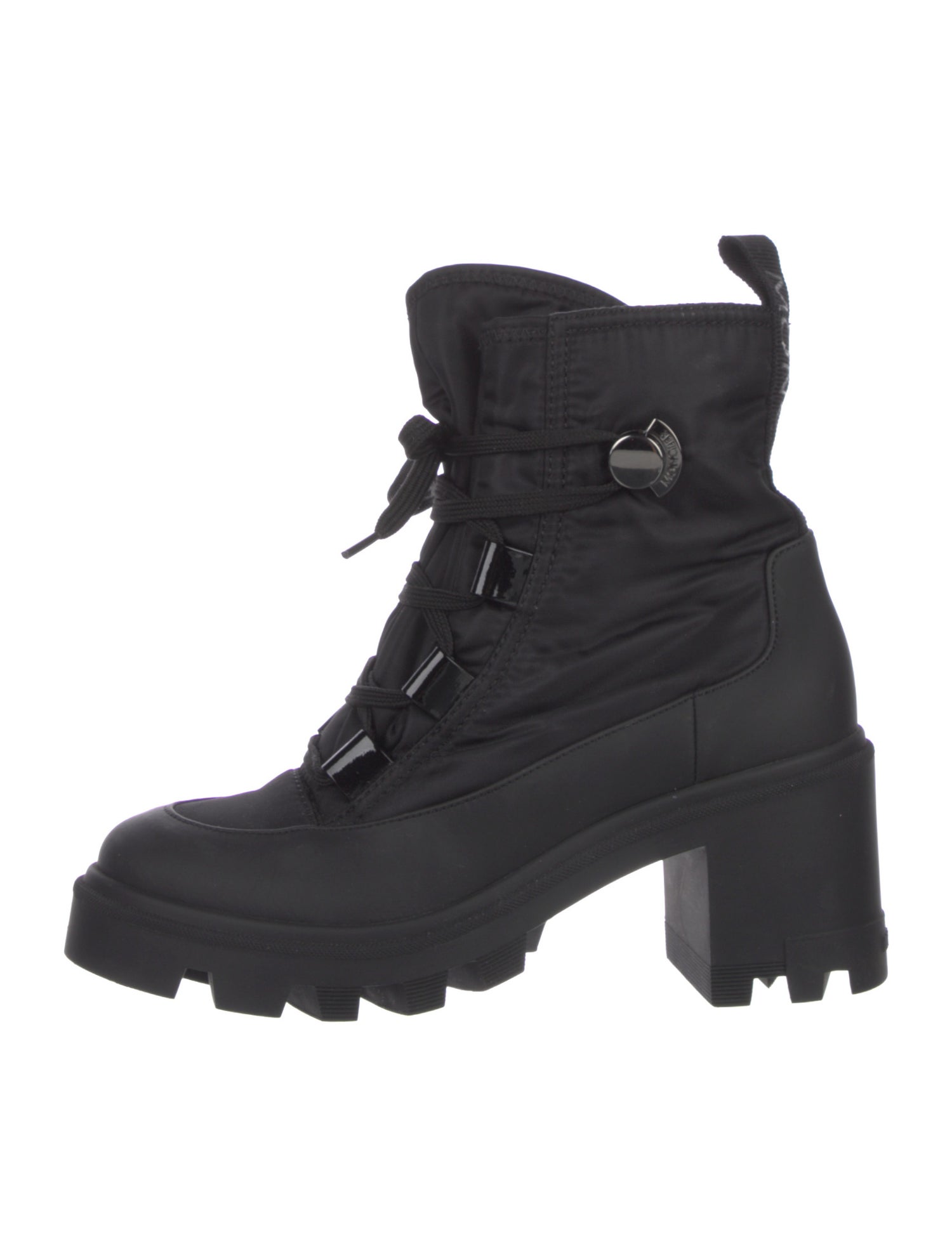 Moncler Nylon Combat Boots