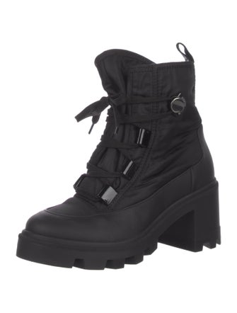 Moncler Nylon Combat Boots