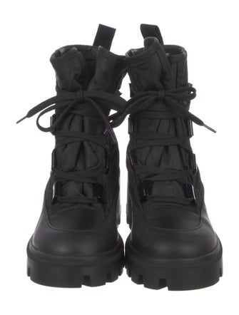 Moncler Nylon Combat Boots