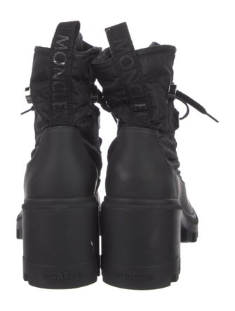Moncler Nylon Combat Boots