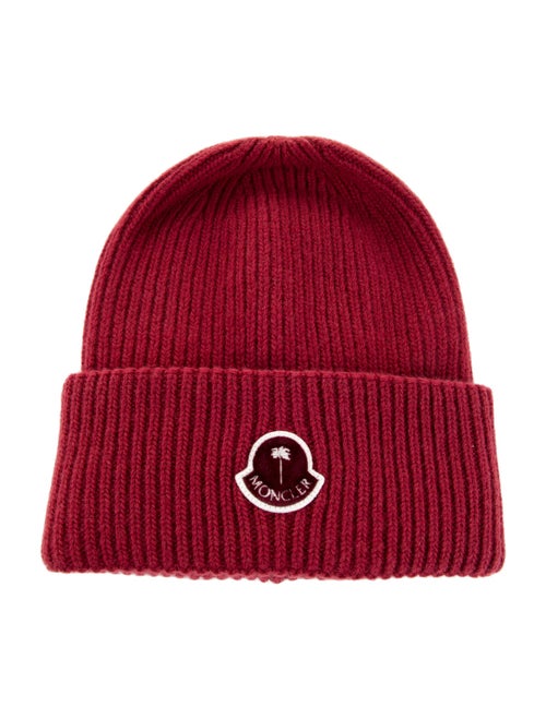 Moncler Logo Knit Beanie Hat