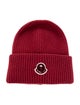 Moncler Logo Knit Beanie Hat