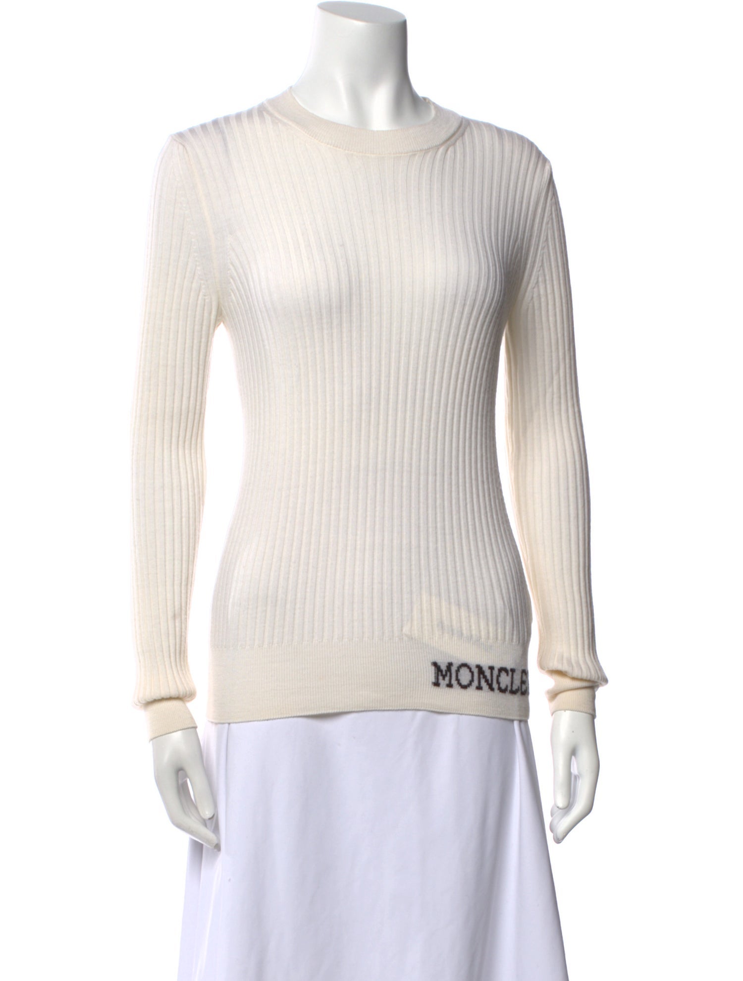 Moncler Virgin Wool Crew Neck Sweater