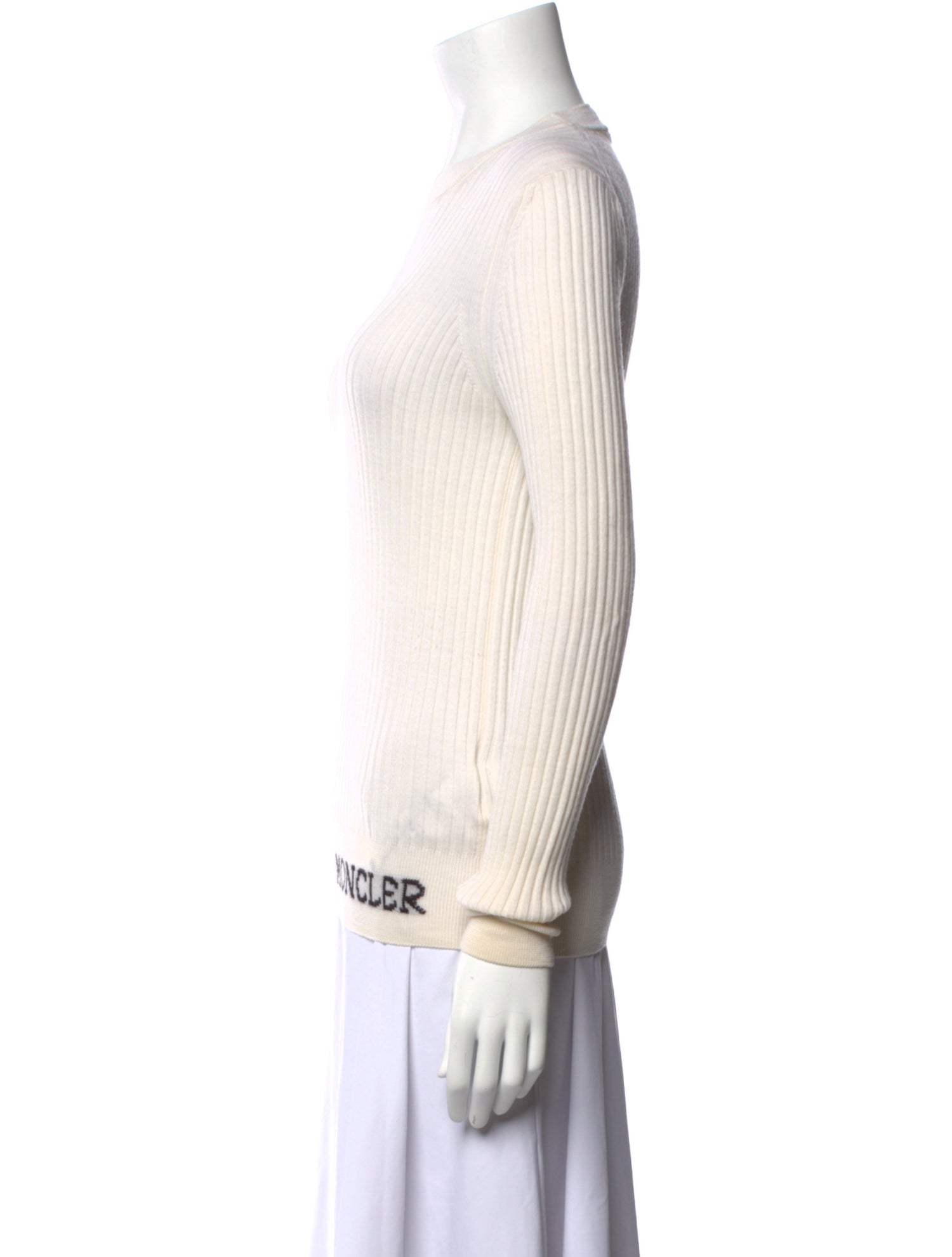 Moncler Virgin Wool Crew Neck Sweater