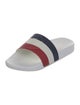 Moncler Rubber Colorblock Pattern Slides