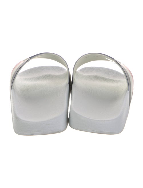 Moncler Rubber Colorblock Pattern Slides