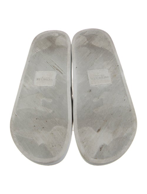Moncler Rubber Colorblock Pattern Slides