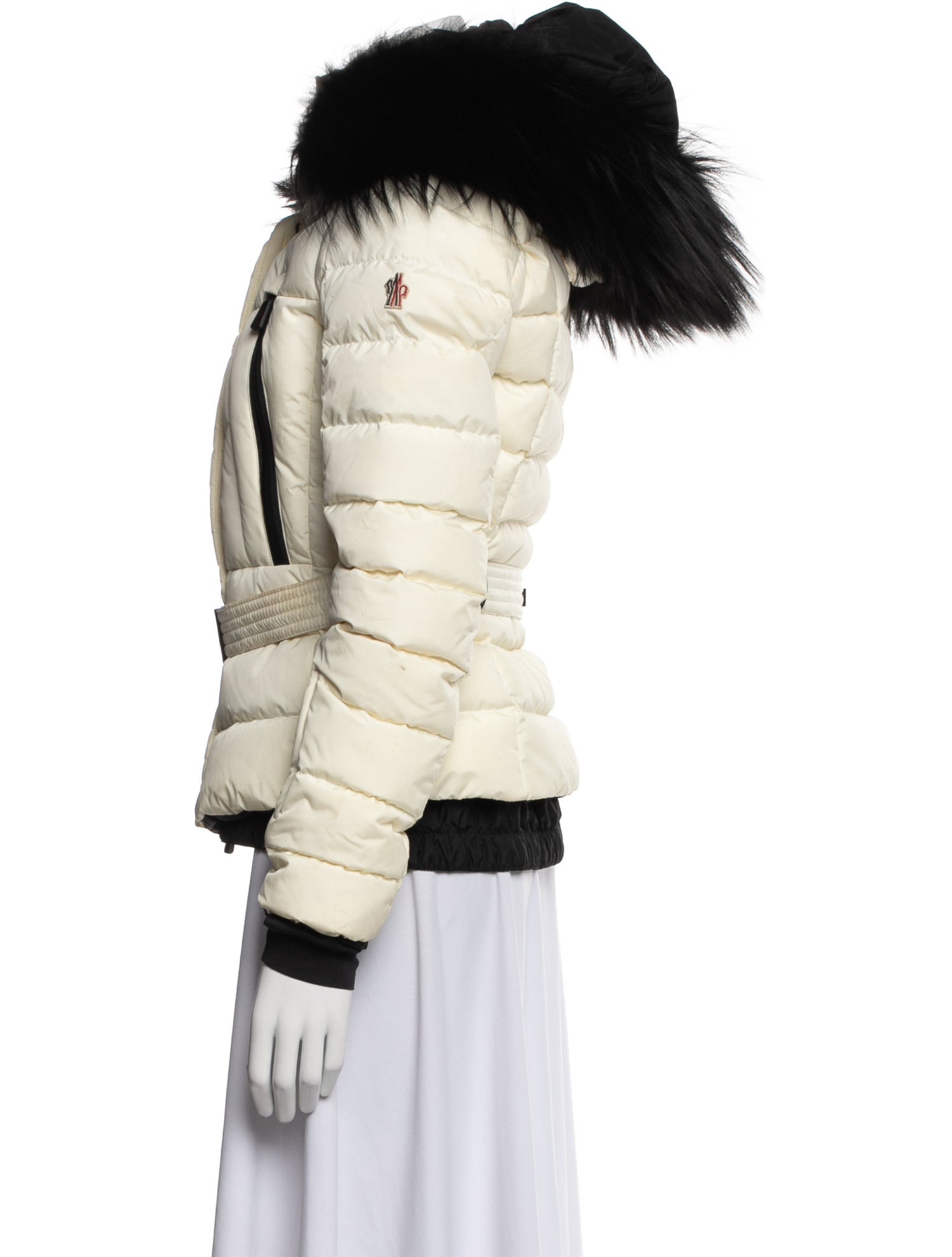 Moncler Grenoble Striped Down Jacket