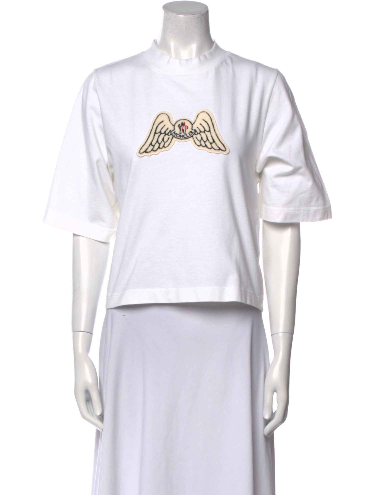 Moncler Graphic Print Crew Neck T-Shirt