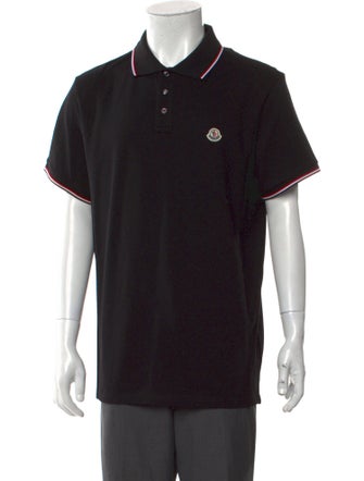 Moncler Crew Neck Short Sleeve Polo Shirt