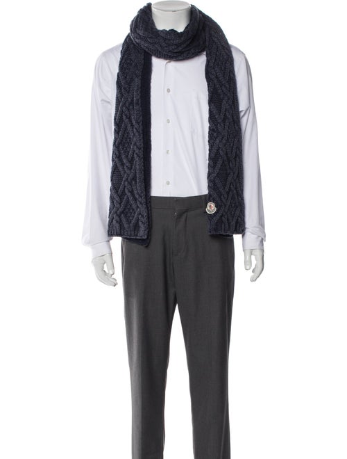 Moncler Wool Patterned Scarf