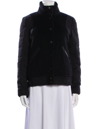 Moncler Virgin Wool Bomber Jacket