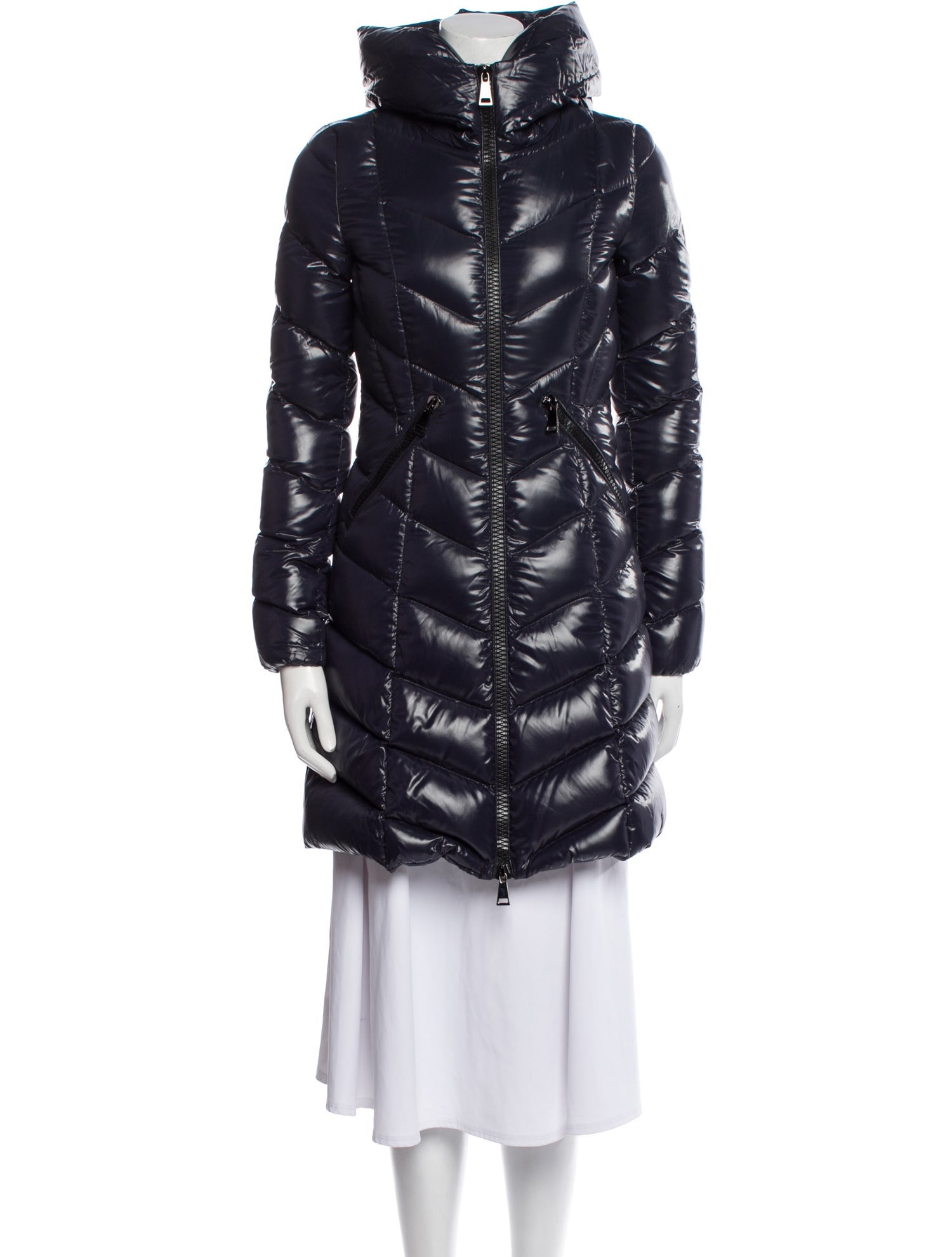 Moncler Nylon Down Coat