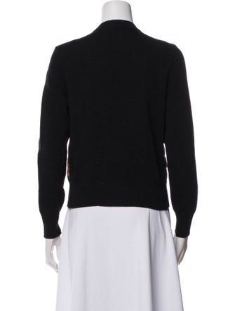 Moncler Virgin Wool Animal Print Evening Jacket