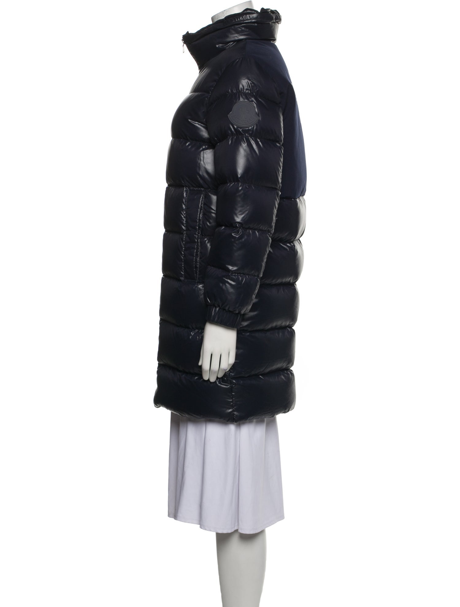 Moncler Girls' Solid Down Coat