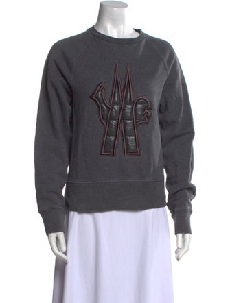 Moncler Graphic Print Crew Neck Sweatshirt