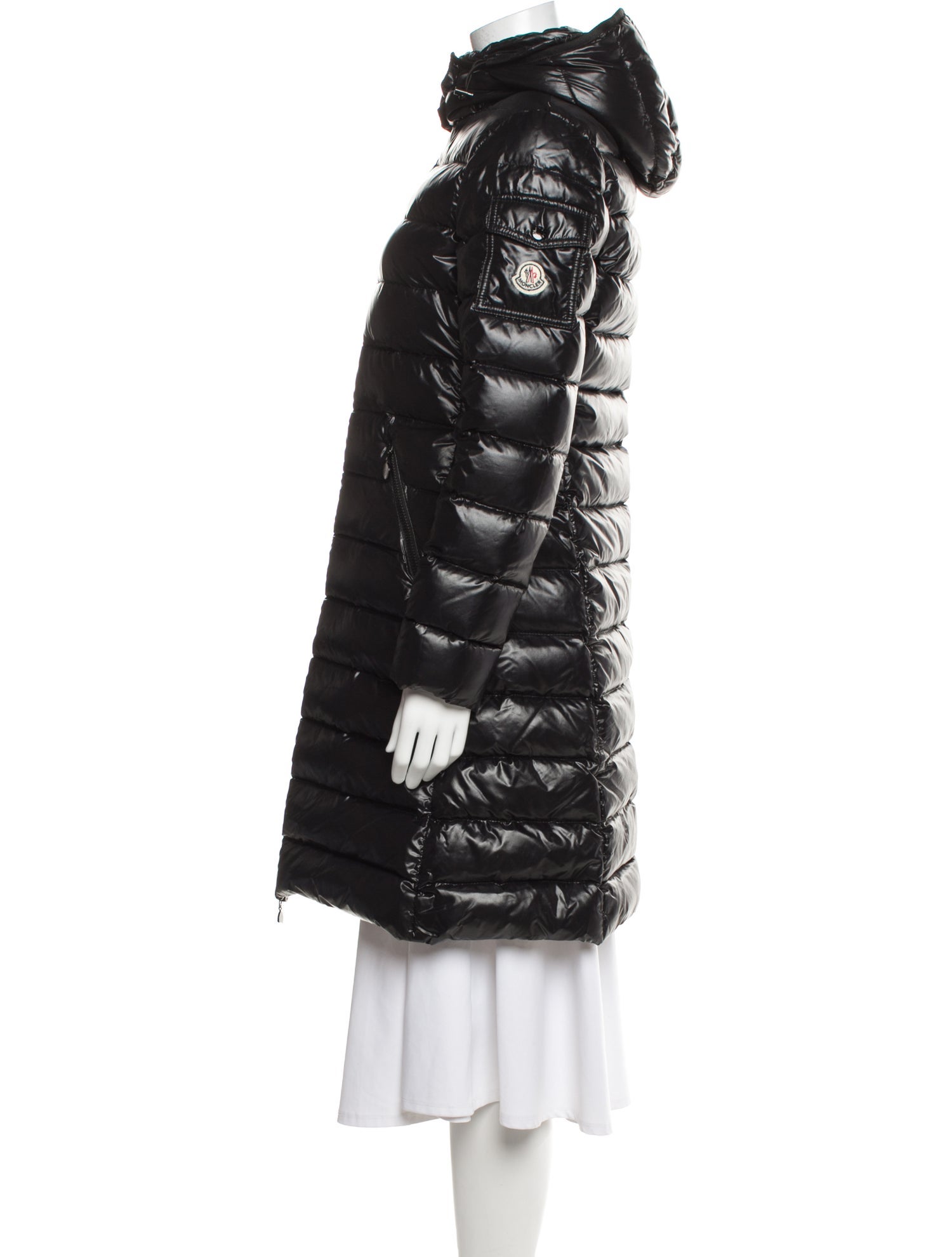 Moncler Nylon Down Coat