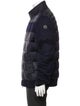 Moncler Quilted Pattern Virgin Wool Puffer Coat