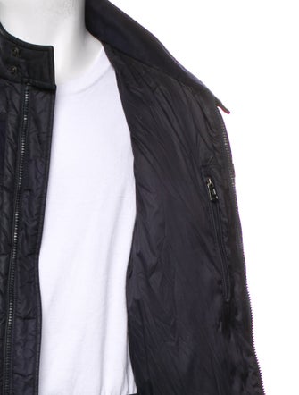 Moncler Quilted Pattern Virgin Wool Puffer Coat