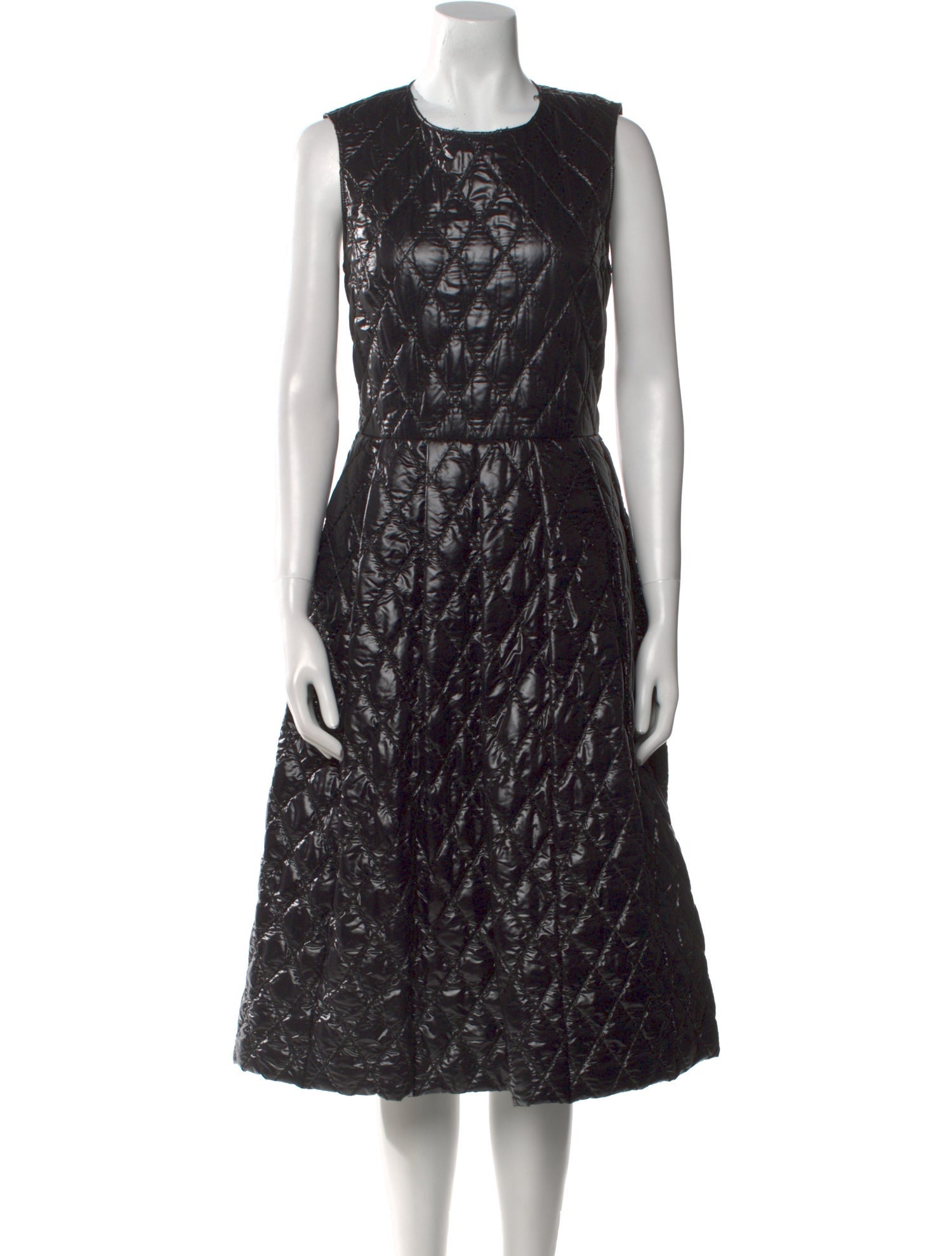 Moncler Nylon Midi Length Dress