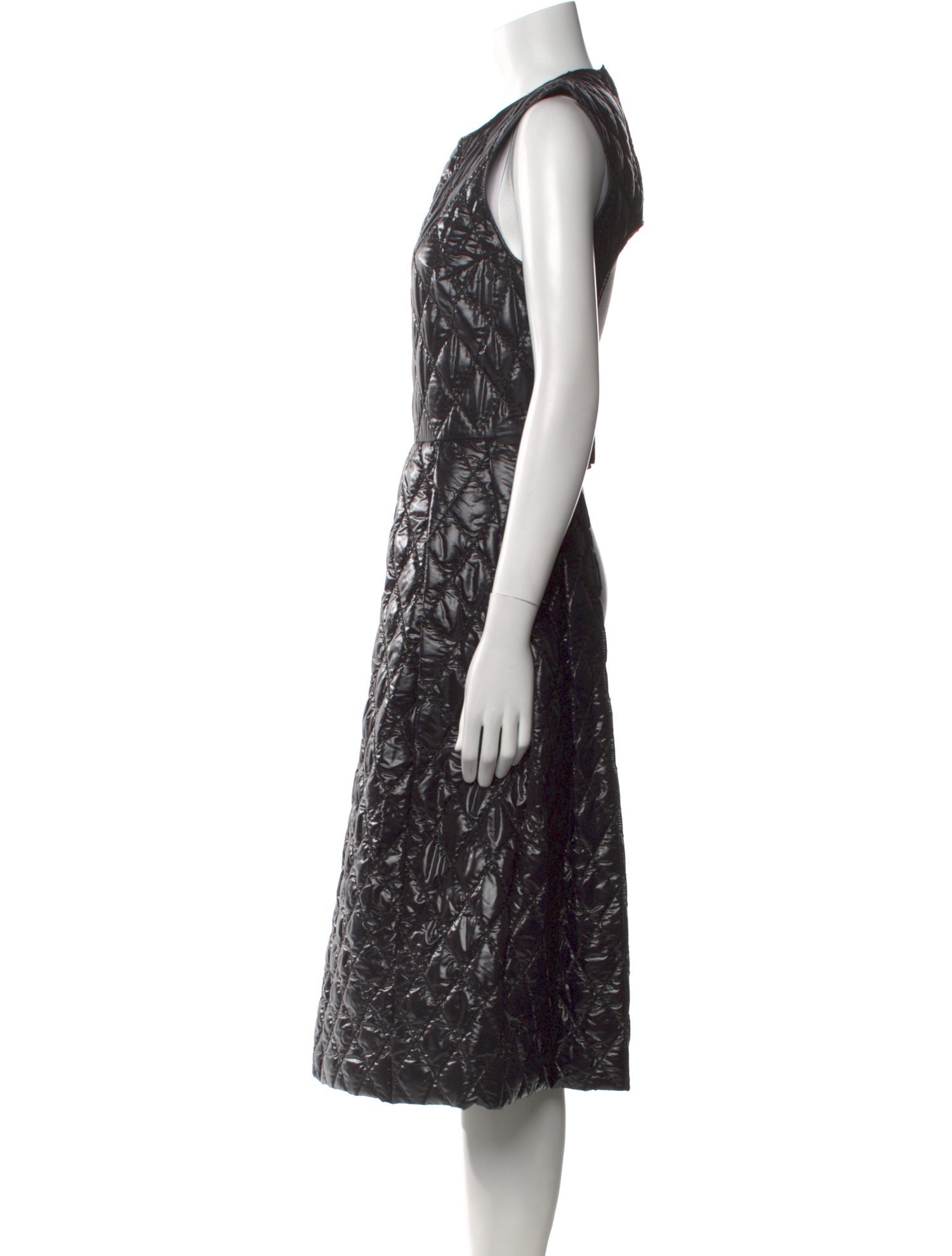 Moncler Nylon Midi Length Dress