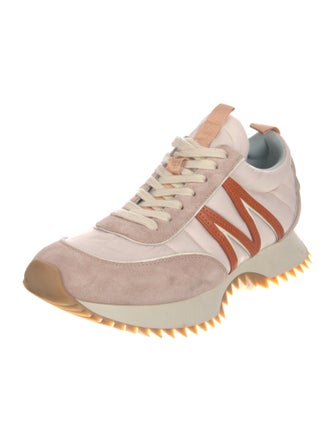 Moncler Nylon Colorblock Pattern Sneakers