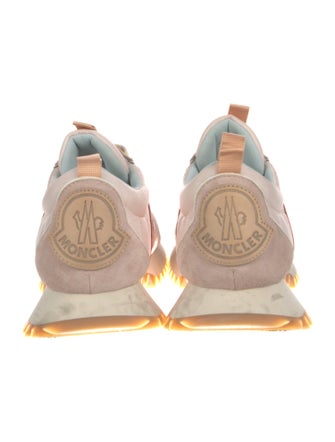 Moncler Nylon Colorblock Pattern Sneakers