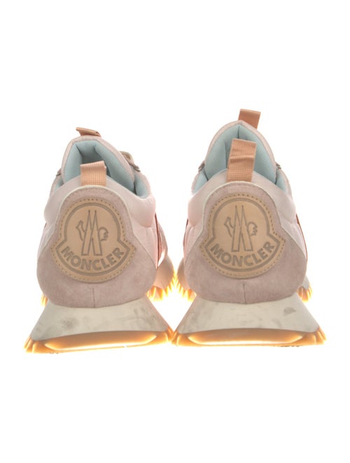 Moncler Nylon Colorblock Pattern Sneakers