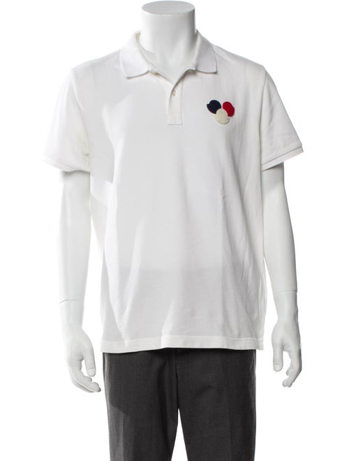 Moncler Collar Short Sleeve Polo Shirt