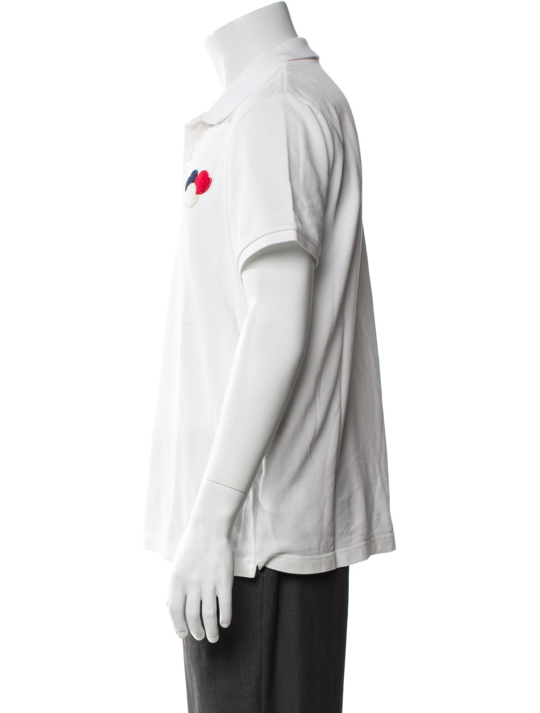 Moncler Collar Short Sleeve Polo Shirt
