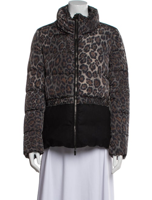 Moncler Down Animal Print Down Jacket