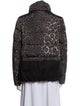 Moncler Down Animal Print Down Jacket