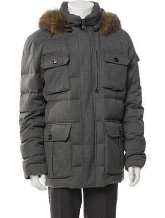 Moncler Wool Puffer Coat