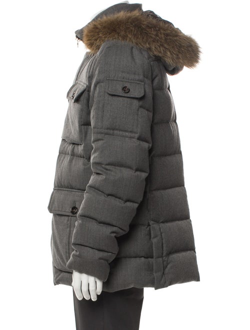 Moncler Wool Puffer Coat