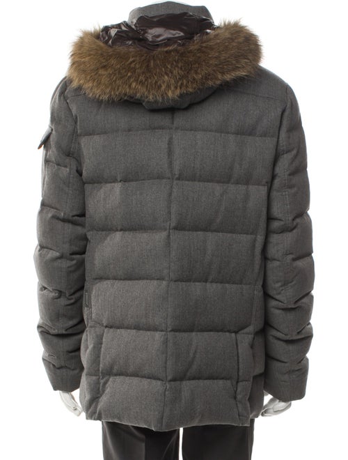 Moncler Wool Puffer Coat