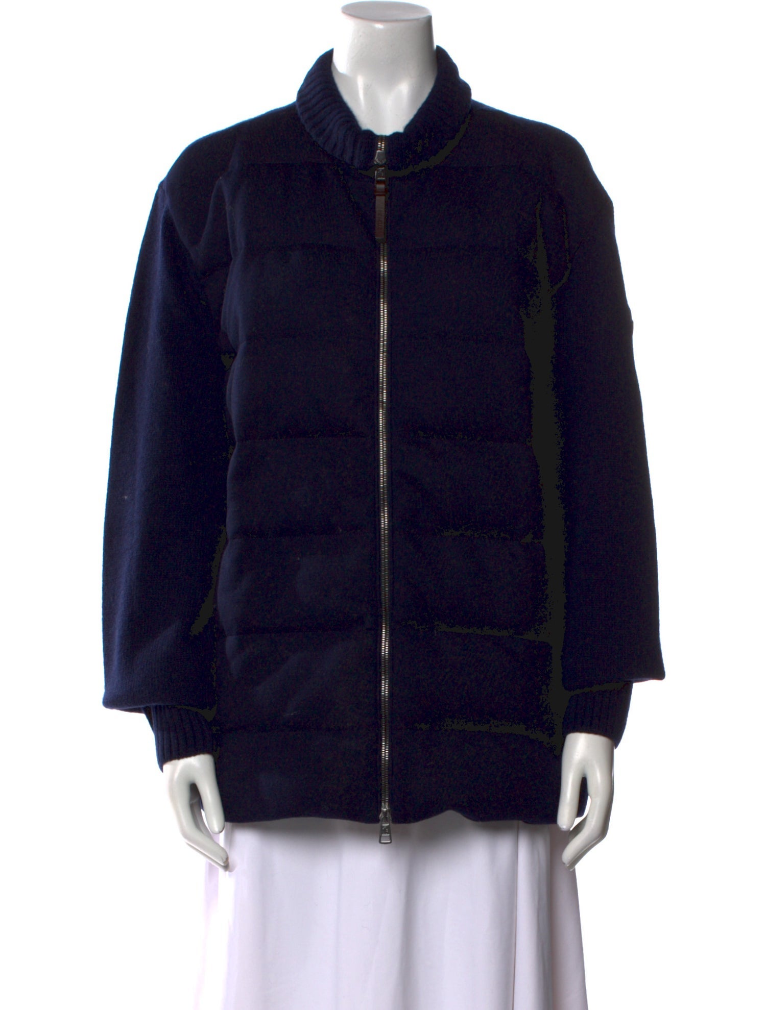 Moncler Cashmere Mock Neck Sweater