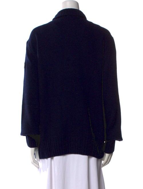 Moncler Cashmere Mock Neck Sweater