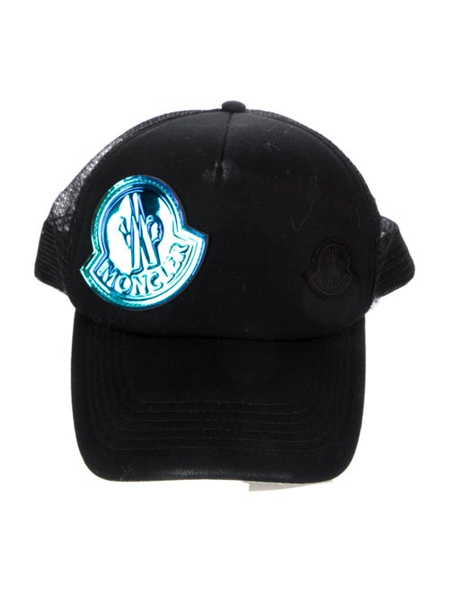 2 Moncler 1952 Cotton Logo Emblem Baseball Cap