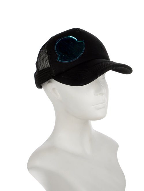 2 Moncler 1952 Cotton Logo Emblem Baseball Cap