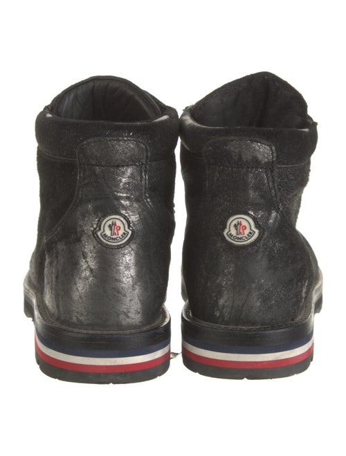 Moncler Suede Combat Boots