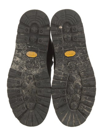 Moncler Suede Combat Boots