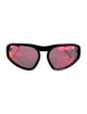 Moncler Oversize Mirrored Sunglasses