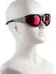 Moncler Oversize Mirrored Sunglasses