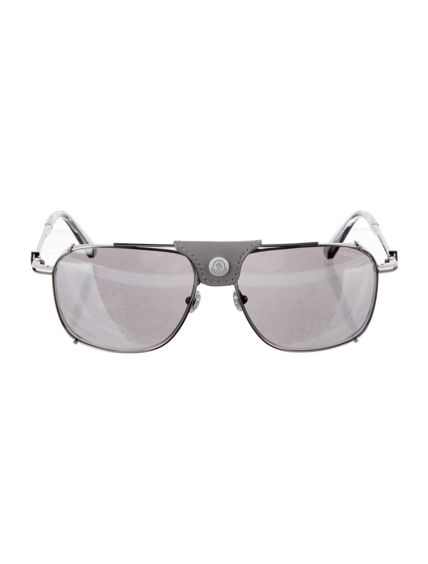 Moncler Square Mirrored Sunglasses