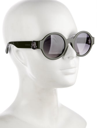 Moncler Mrs Moncler Round Sunglasses