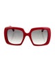 Moncler Square Gradient Sunglasses