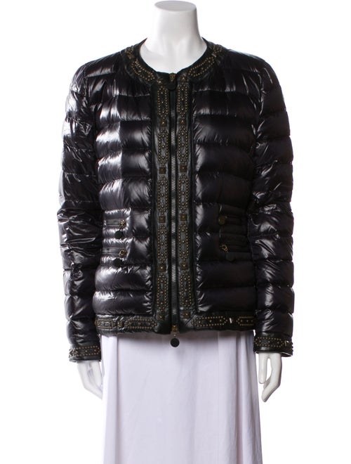 Moncler Nylon Printed Down Jacket