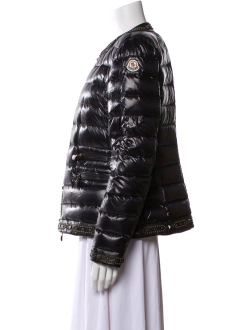 Moncler Nylon Printed Down Jacket