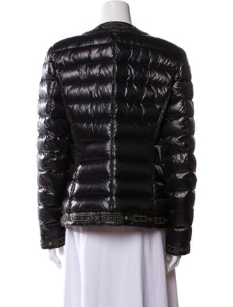 Moncler Nylon Printed Down Jacket